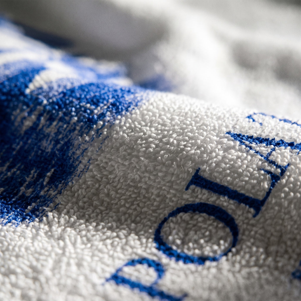 Detail | Pool at Six Beach Towel, terry loops up close